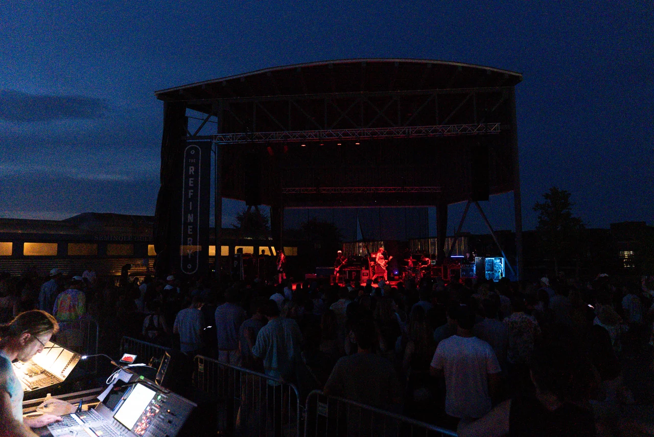 Portugal. The Man performing live, photographed by Stephen Groves of CaptureCHS.
