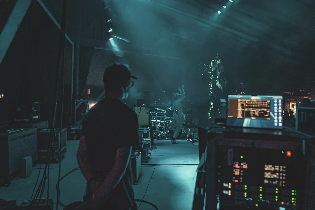 Portugal. The Man performing live, photographed by Stephen Groves of CaptureCHS.