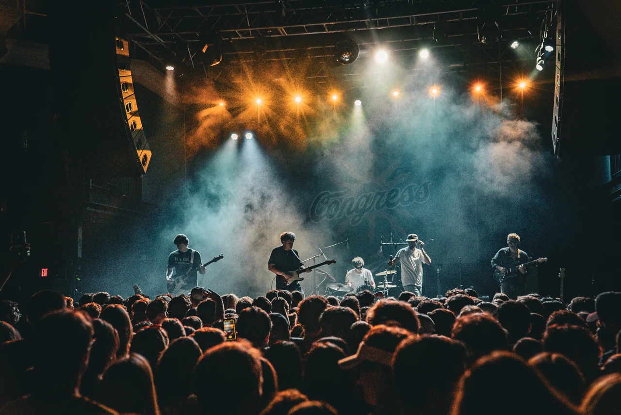 The Gringos performing live, photographed by Stephen Groves of CaptureCHS.