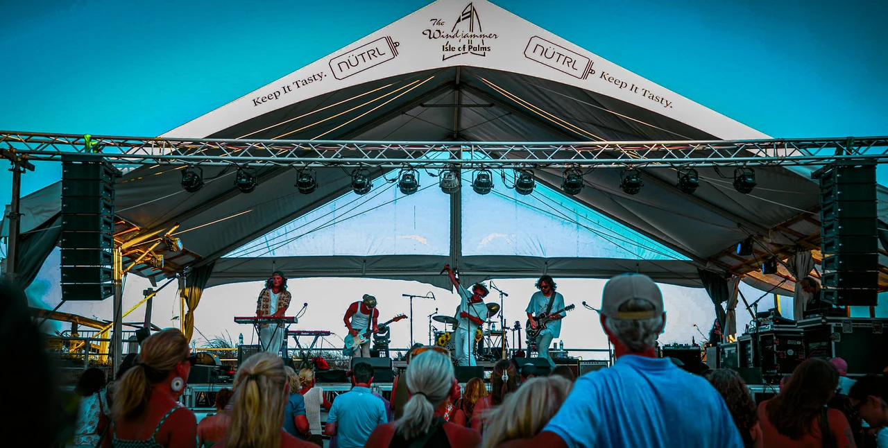 Tomorrow's Problem Band performing live, photographed by Stephen Groves of CaptureCHS.